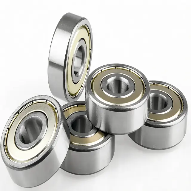 6201 ZZ bearing deep groove ball bearing front view