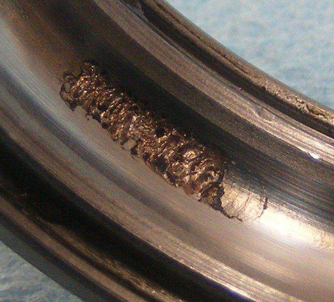 bearing failure analysis inspection process using vibration and temperature monitoring