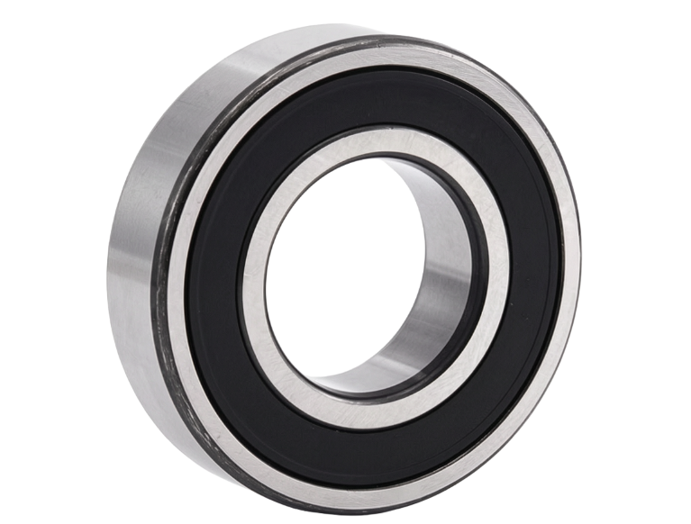 6204 2RS bearing product photo showing the sealed deep groove ball bearing 20x47x14 mm